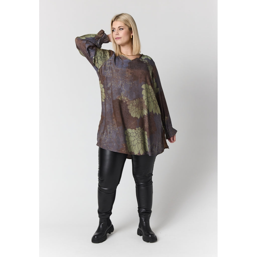 Studio STanja Tunic Tunic Brown green mix