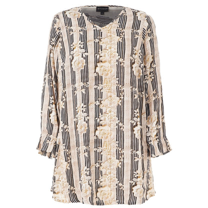 Studio STanja Tunic Tunic Sand/black stripes