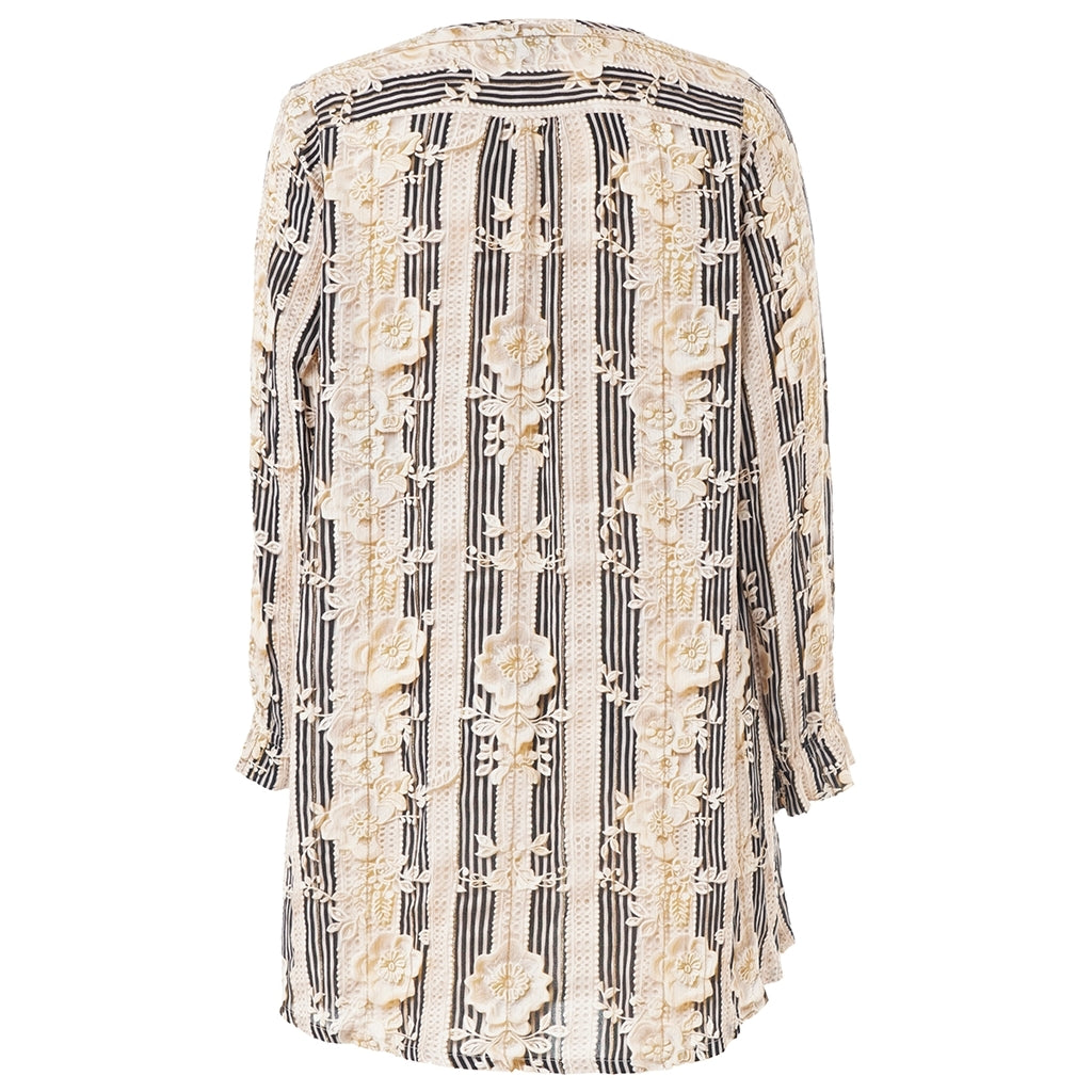 Studio STanja Tunic Tunic Sand/black stripes