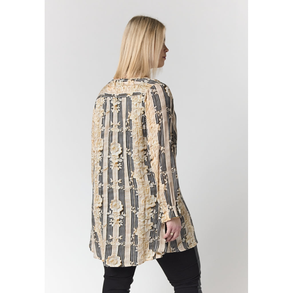 Studio STanja Tunic Tunic Sand/black stripes