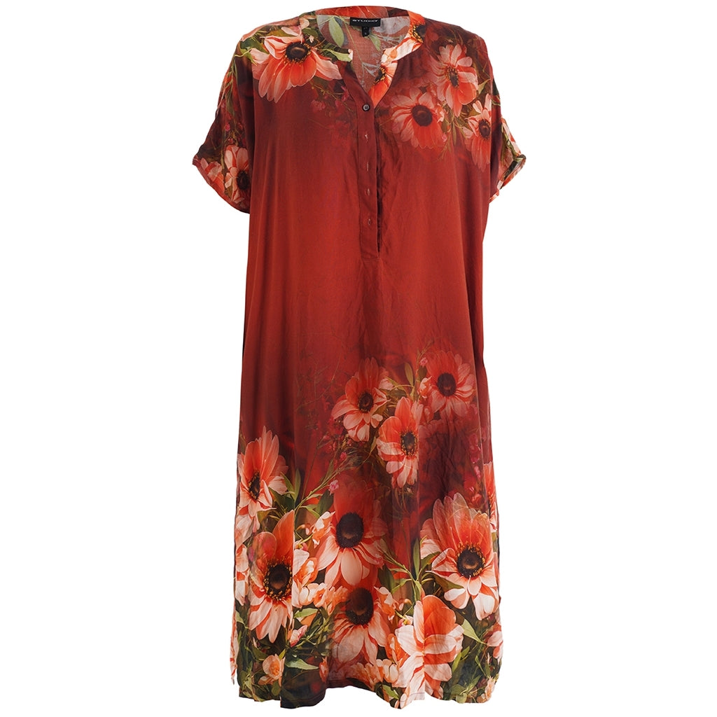 Studio SUlla Dress Dress Board print bordeaux