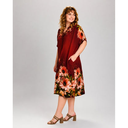 Studio SUlla Dress Dress Board print bordeaux