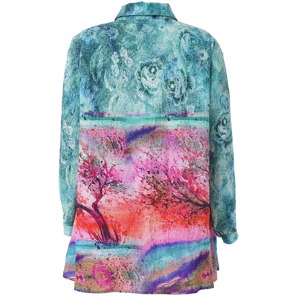 Studio SVilma Shirt Shirt Blue with pink board