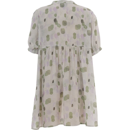 Studio Skanja Tunic Tunic White eith green and purple spots