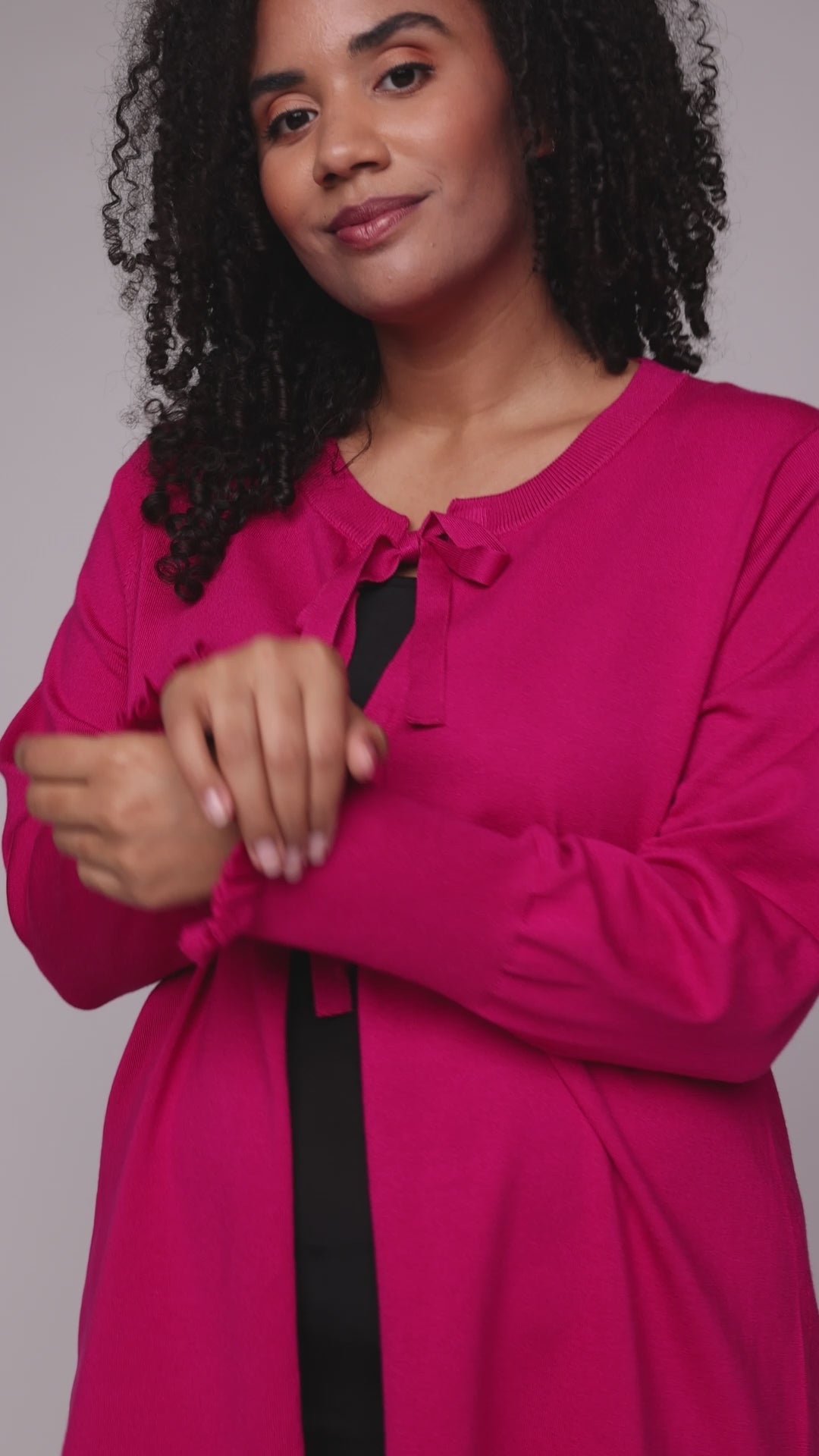 Studio SEva Carigan with tieband Cardigan